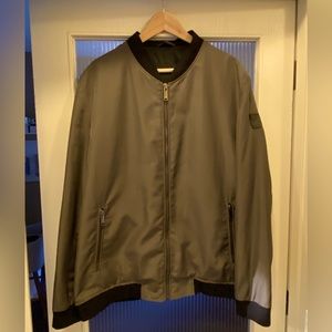 Moss green Porsche Design men’s bomber jacket EU size 56